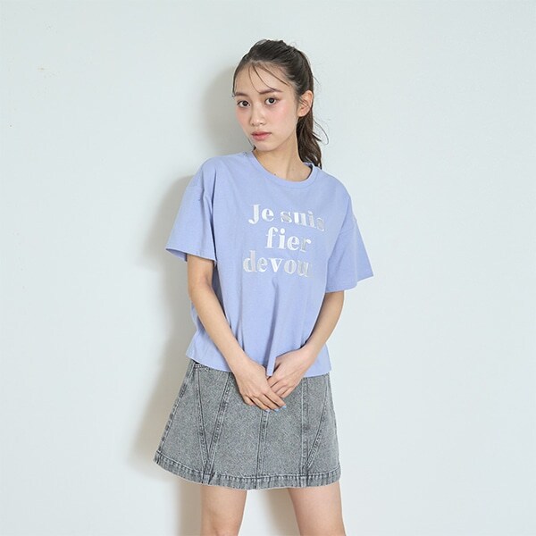 【GOODPRICE】【綿100％】フレンチロゴ990半T