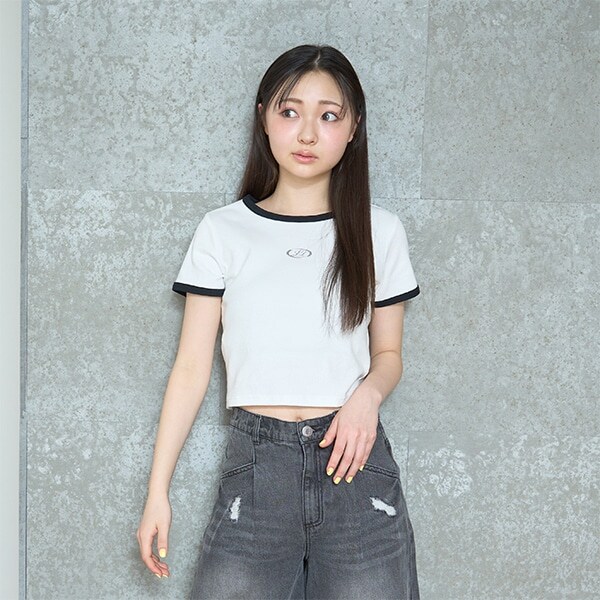 テレコ半袖Tシャツ