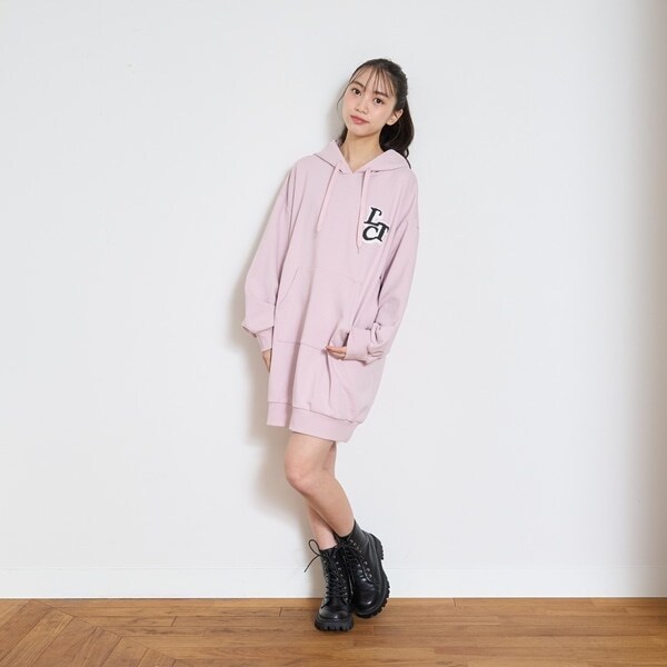 【GOODPRICE】サガラワンポパーカワンピース