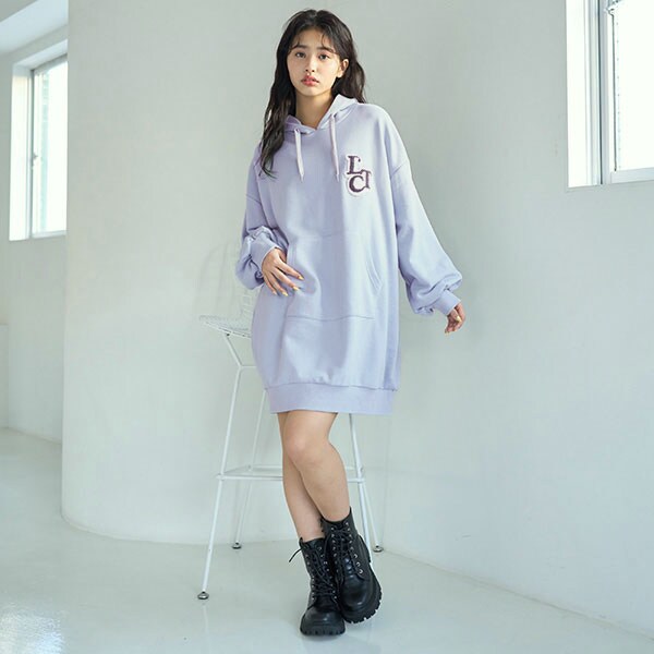 【GOODPRICE】サガラワンポパーカワンピース