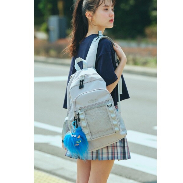 【LTXC】メッシュポケットリュック 23L