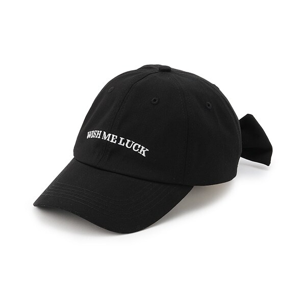 【綿100％】バックリボンキャップ