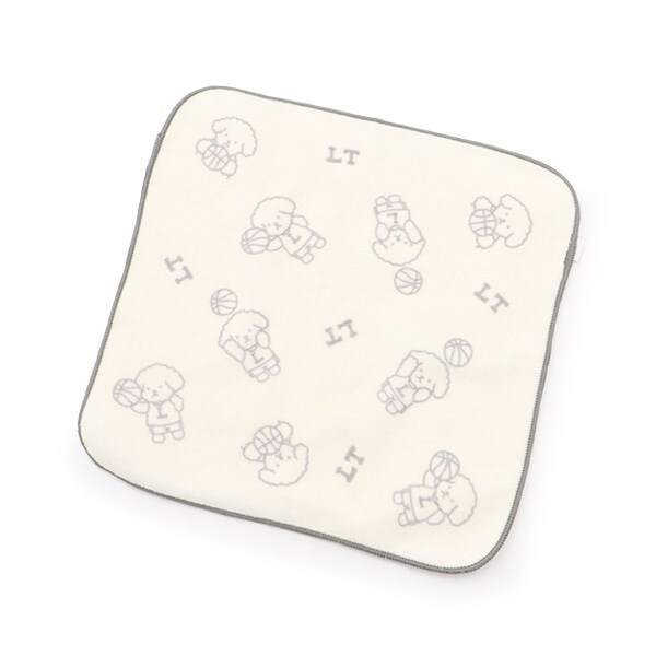 【綿100％】部活犬ハンドタオル