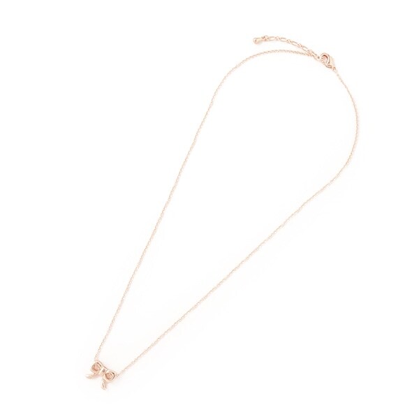 リボンネックレス