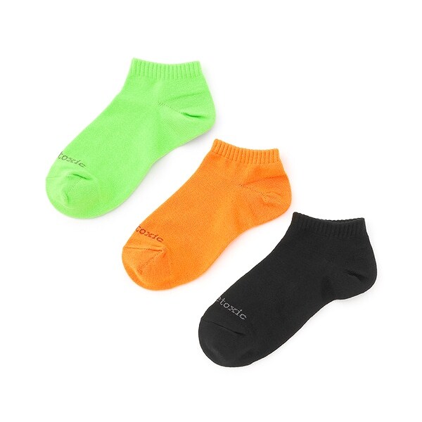 【ベーシック】3足セットスニーカー丈ソックス