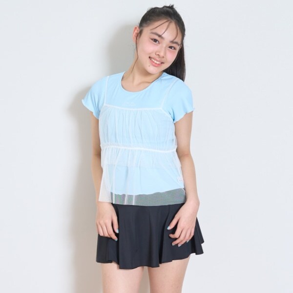 【SWIM】【水着】チュールキャミ3点セット