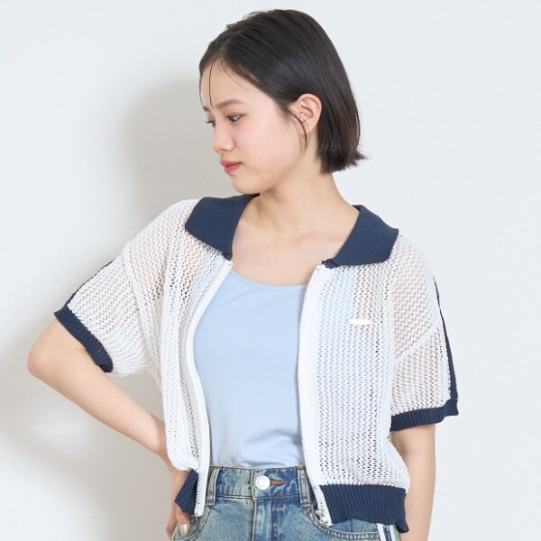 【ベーシック】【接触冷感/ひんやり】カップつきキャミソール