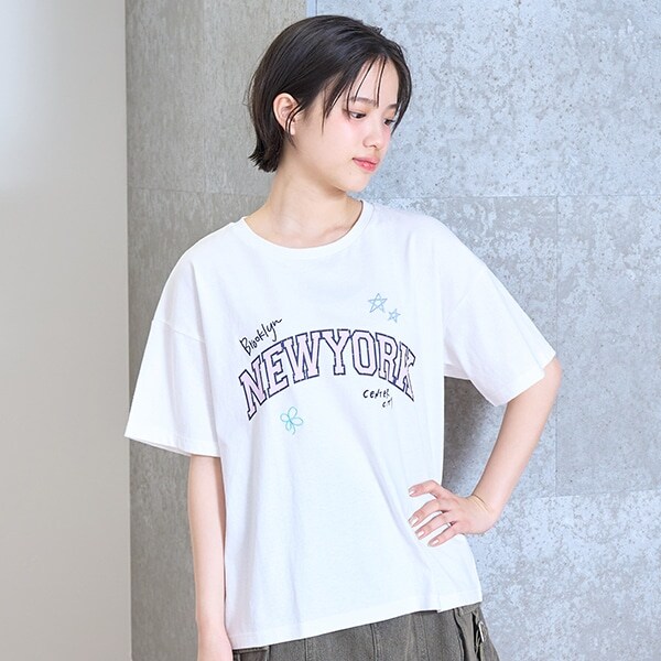 【GOODPRICE】【綿100％】カレッジラクガキTシャツ