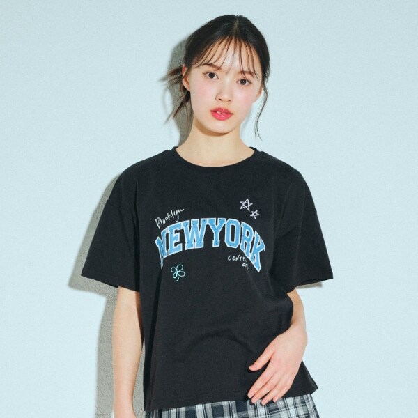 【GOODPRICE】【綿100％】カレッジラクガキTシャツ