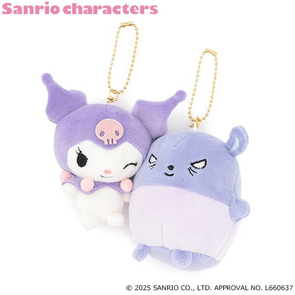 【マイメロディ・クロミ】ニコぬいキーホルダー