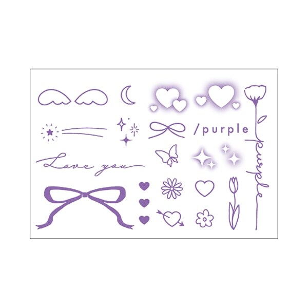 カラータトゥーシール