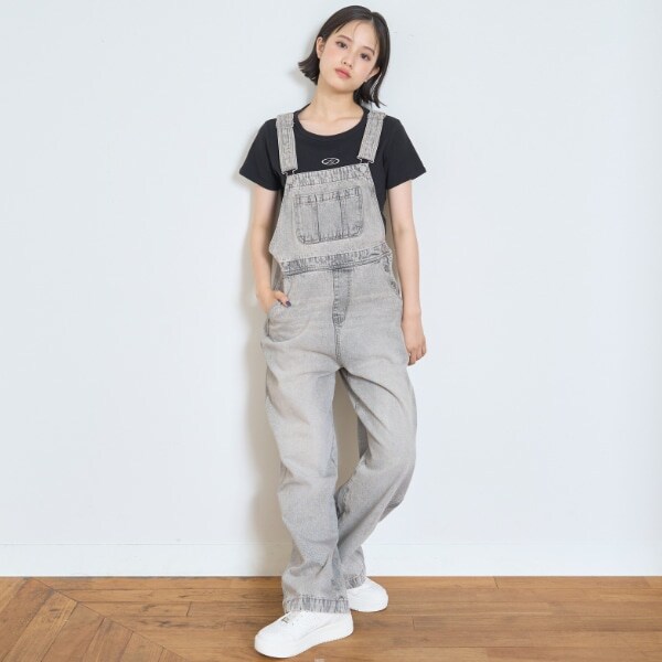 【GOODPRICE】【ベーシック】デニムオーバーオール