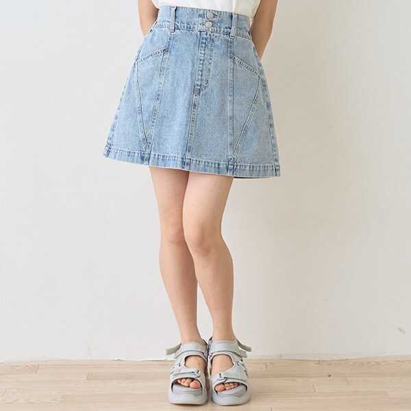 オシャ見え切替えスカート