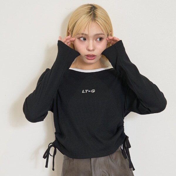 テレコドロスト長袖Tシャツ