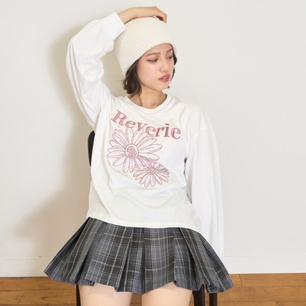 グラフィックアソート長袖Tシャツ