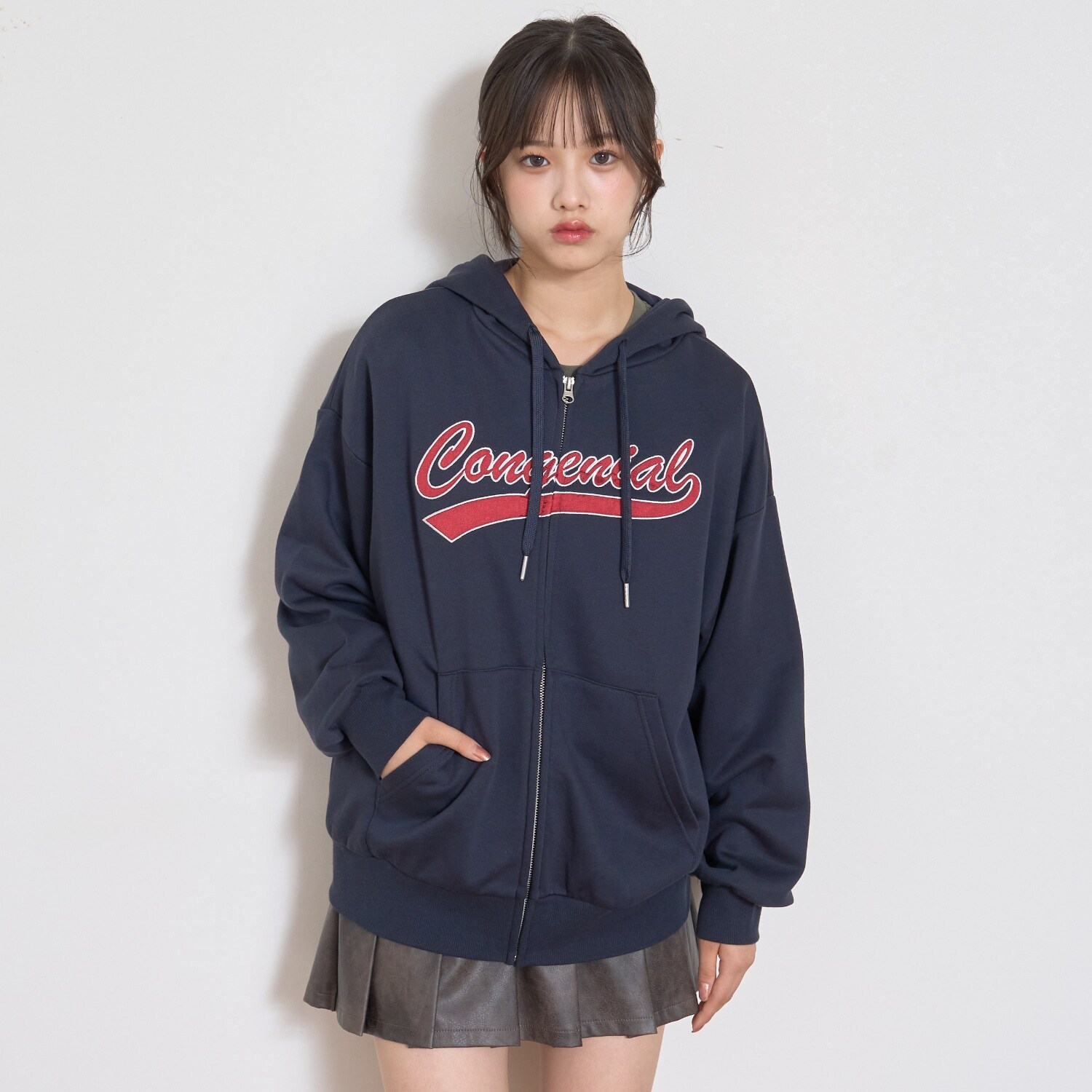 アップリルーズZIPパーカ