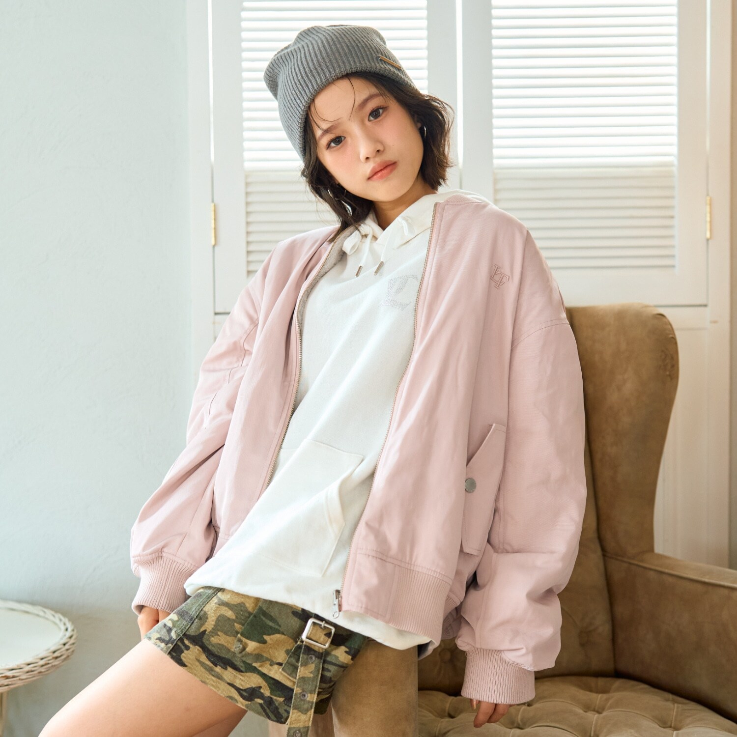 リバーシブルMA1