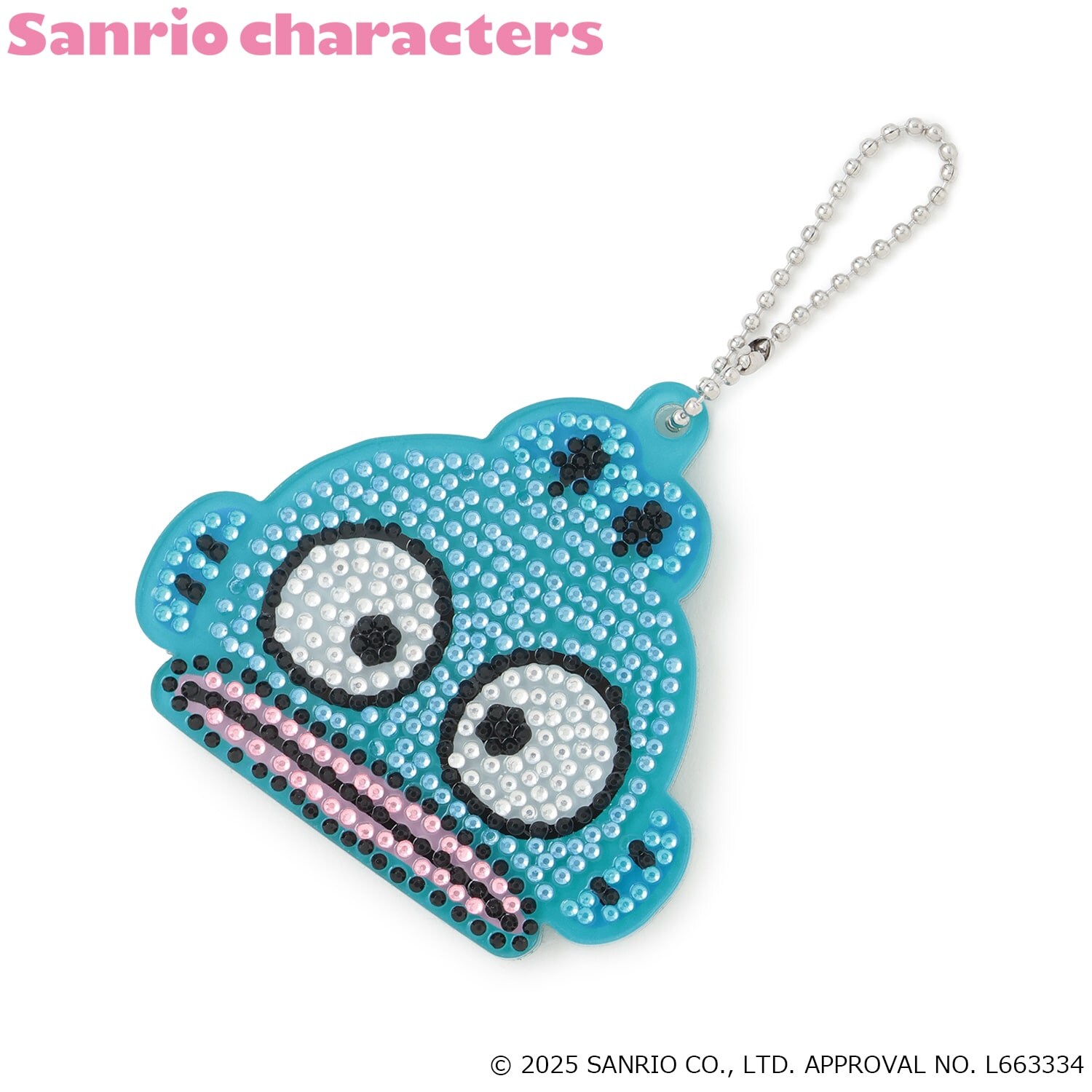 【サンリオキャラクターズ】キラキラフェイスミラーチャーム
