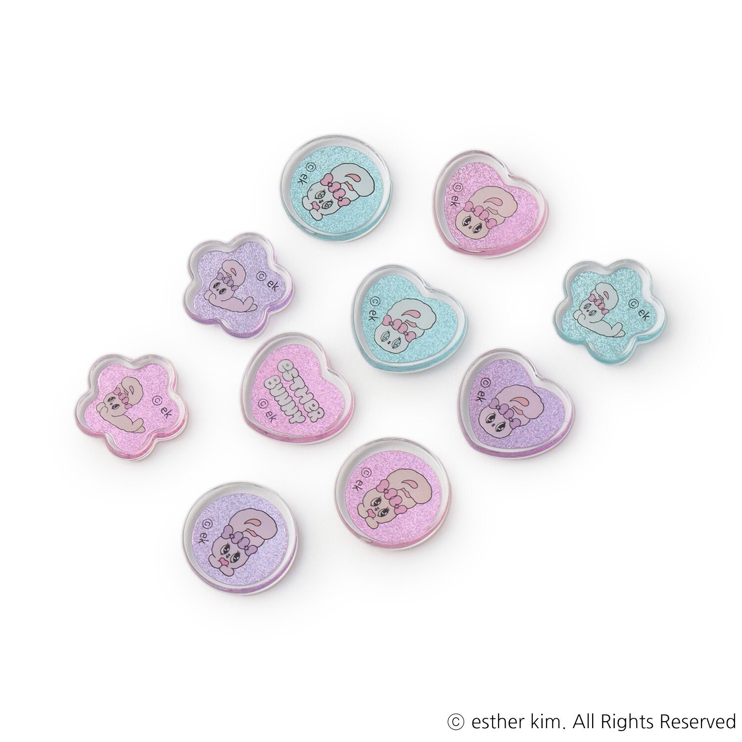 【eSTHeRBUNNY】おはじき風シール