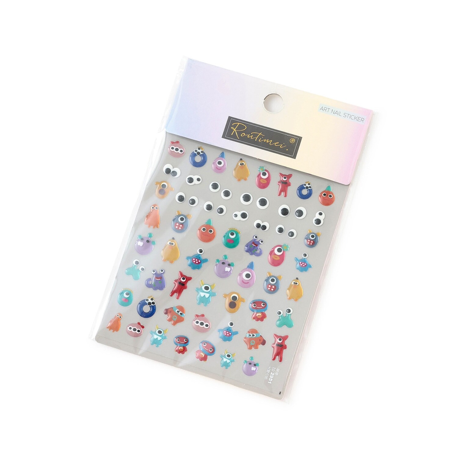 ぷっくりネイルシールパーツ