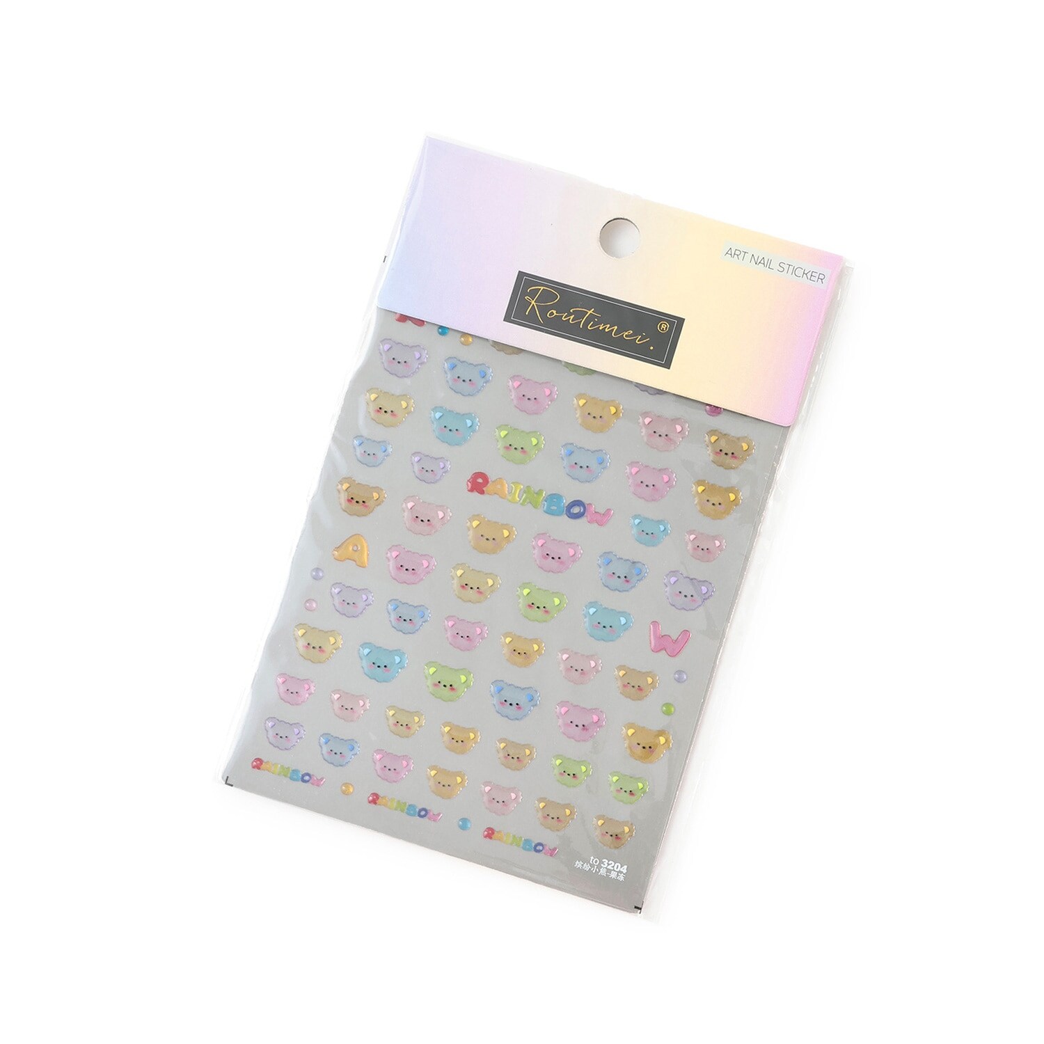 ぷっくりネイルシールパーツ