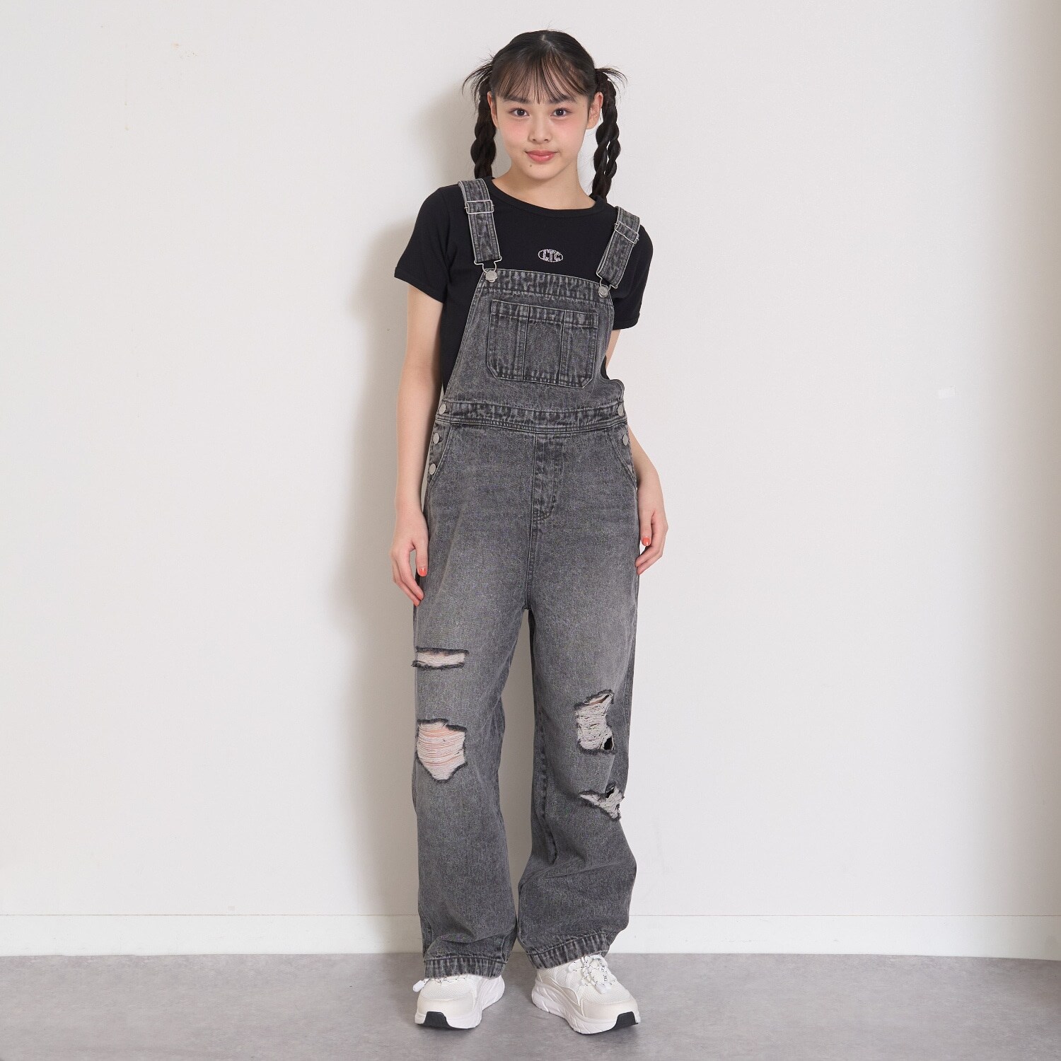 【BS】デニムオーバーオール