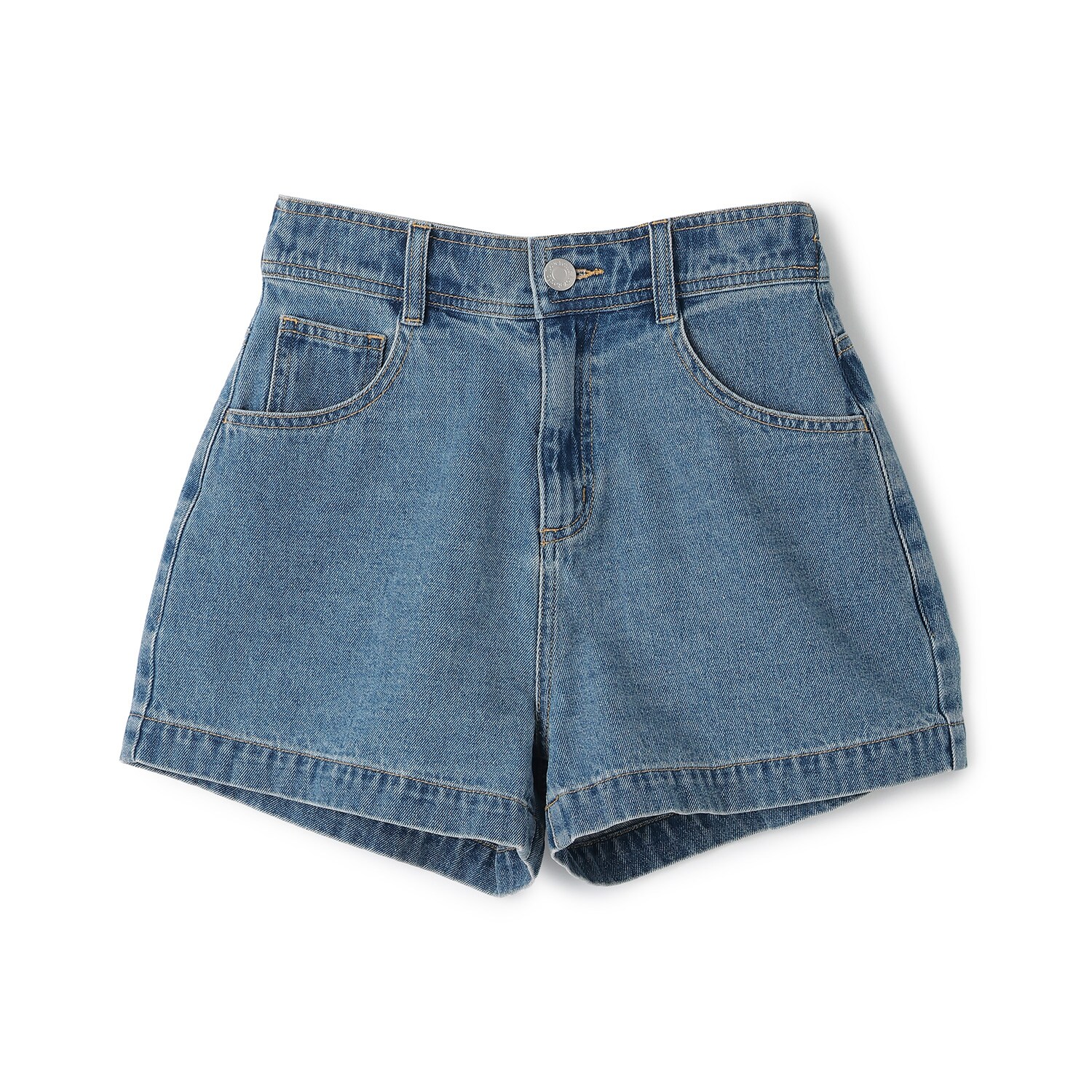 エンボスロコデニムﾞショートパンツ