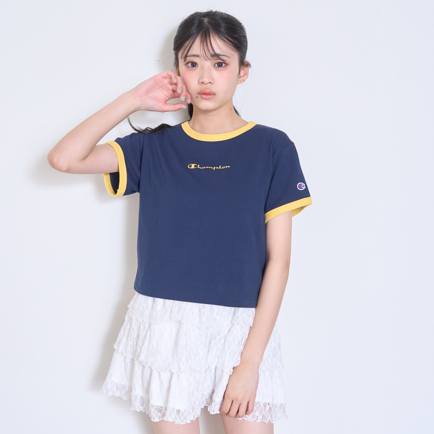 【Campion】コンパクトリンガーTシャツ