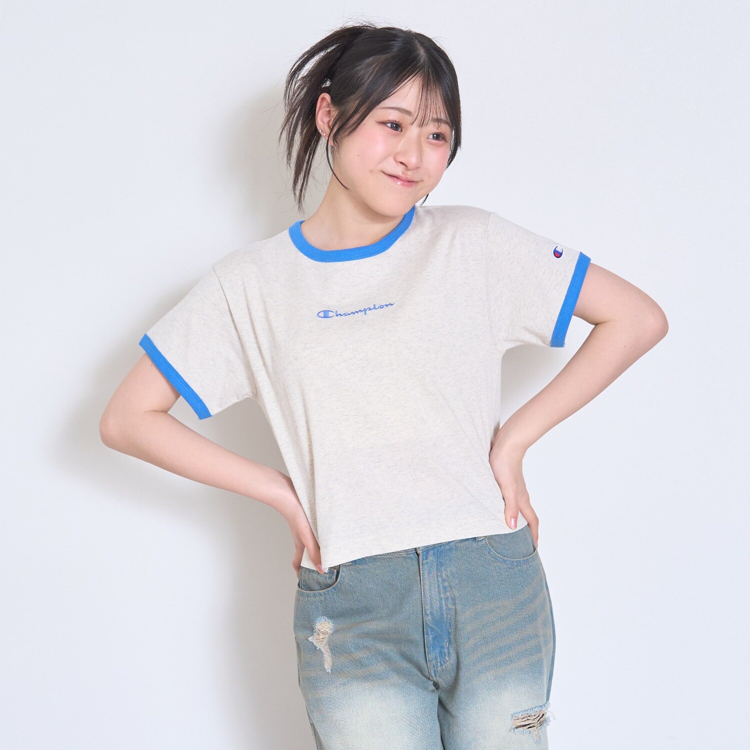 【Campion】コンパクトリンガーTシャツ