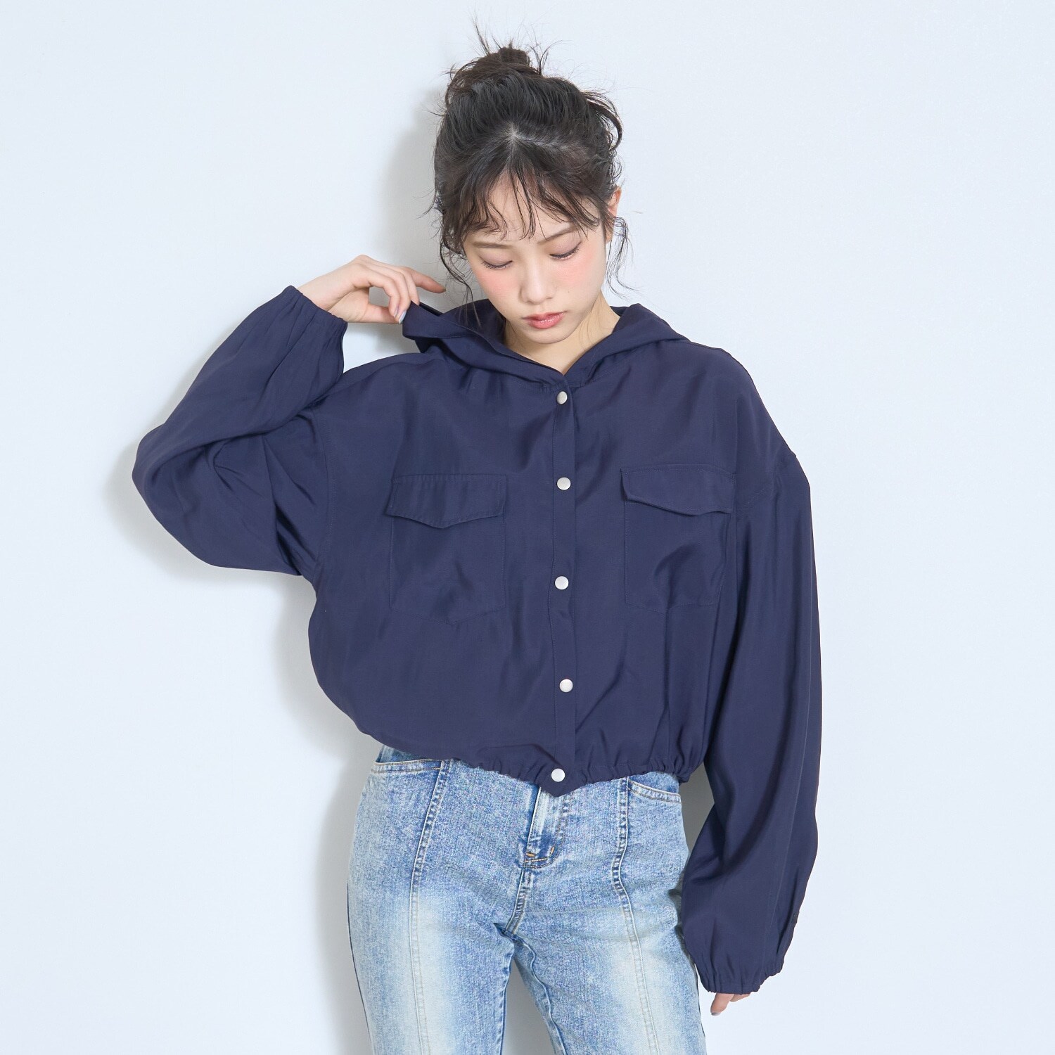 【UV/防花粉】シアーパーカー