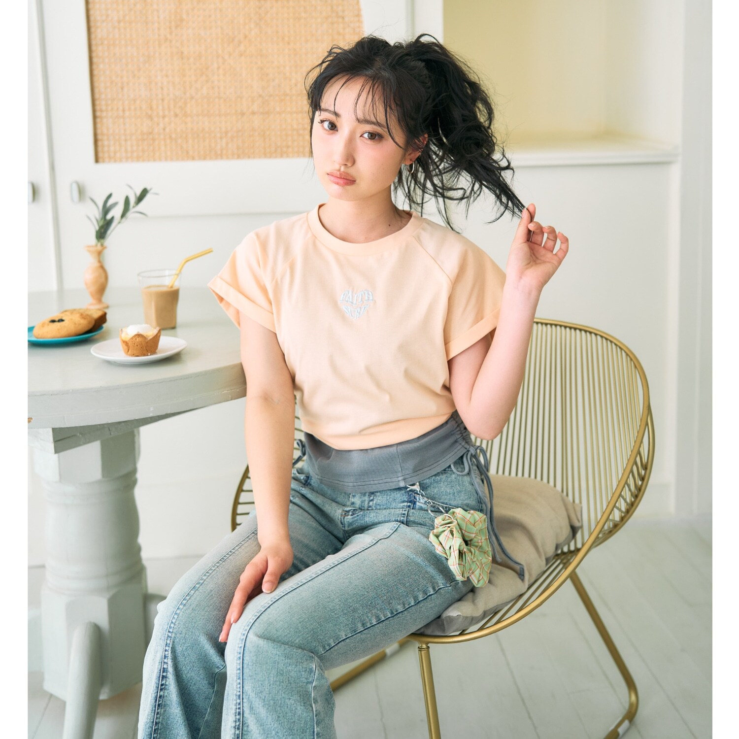 【接触冷感】フラッペ半袖Tシャツ