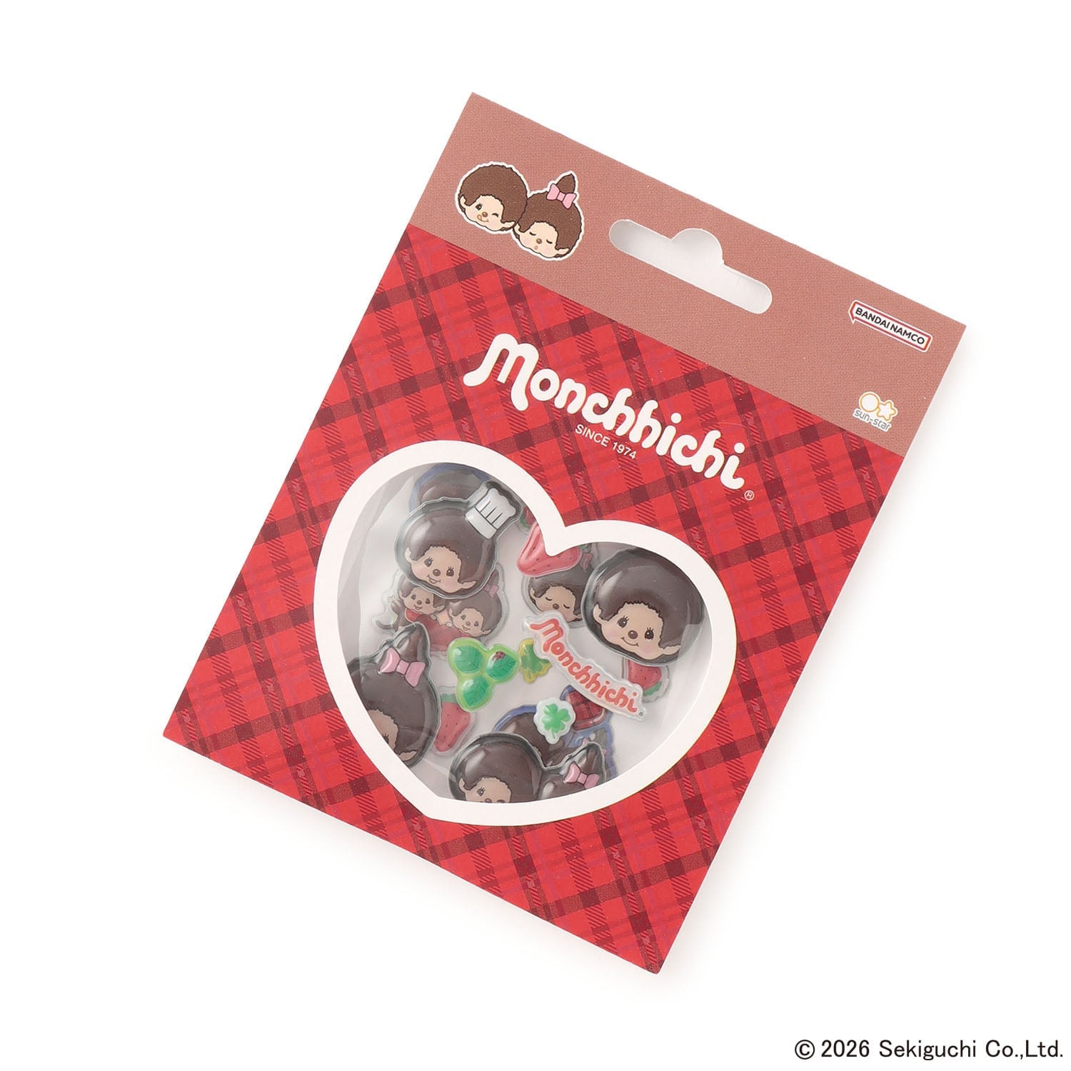 【モンチッチ】ぷっくりシール