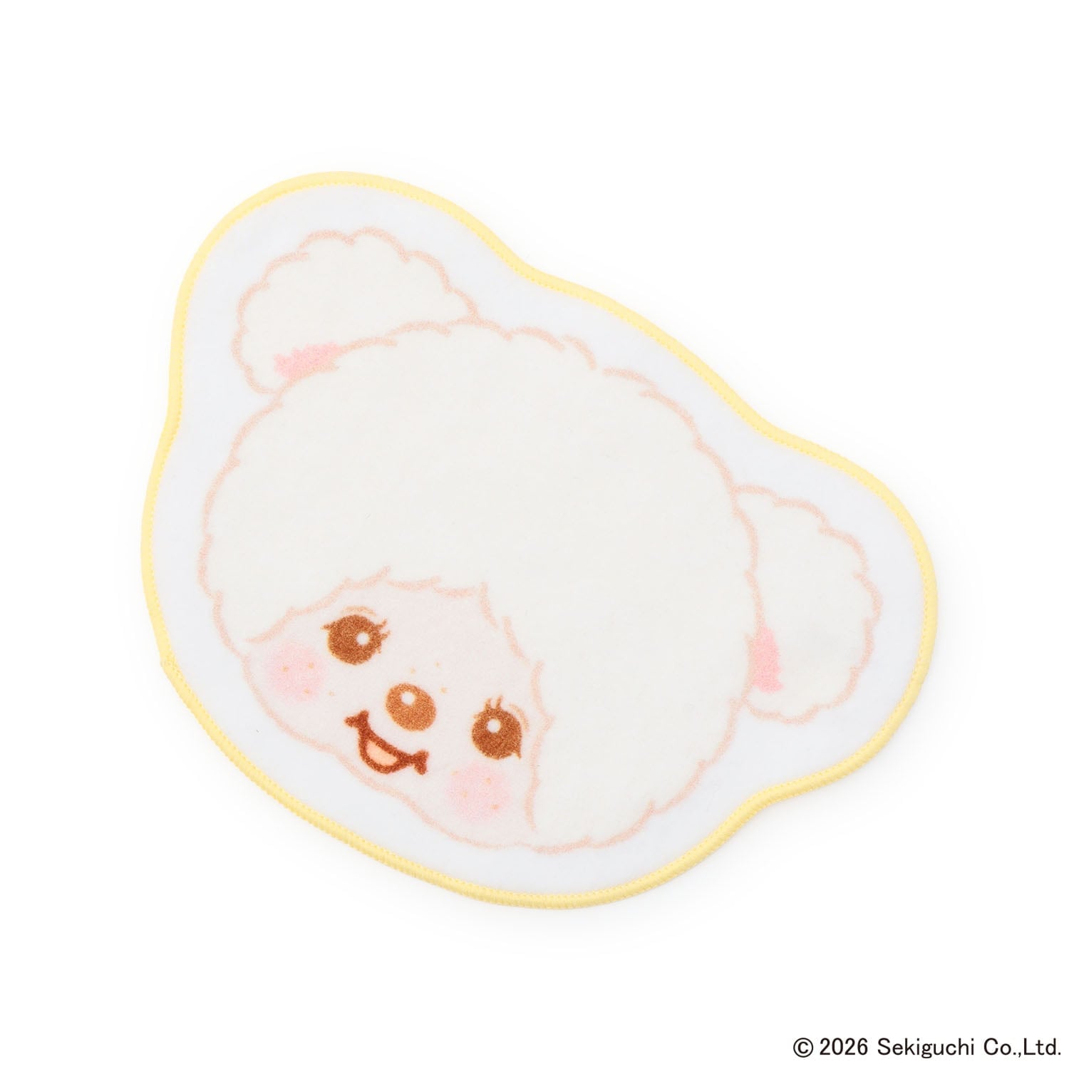 【モンチッチ】フェイスダイカットタオル