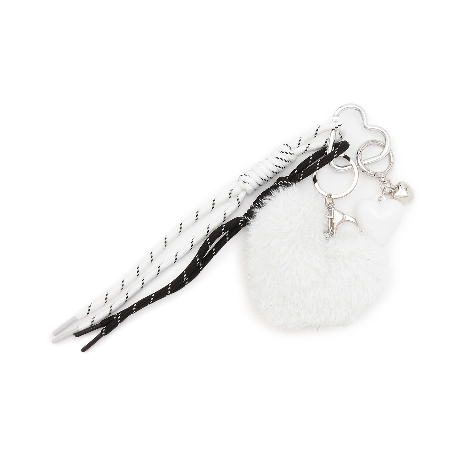 ラメファーハートチャーム