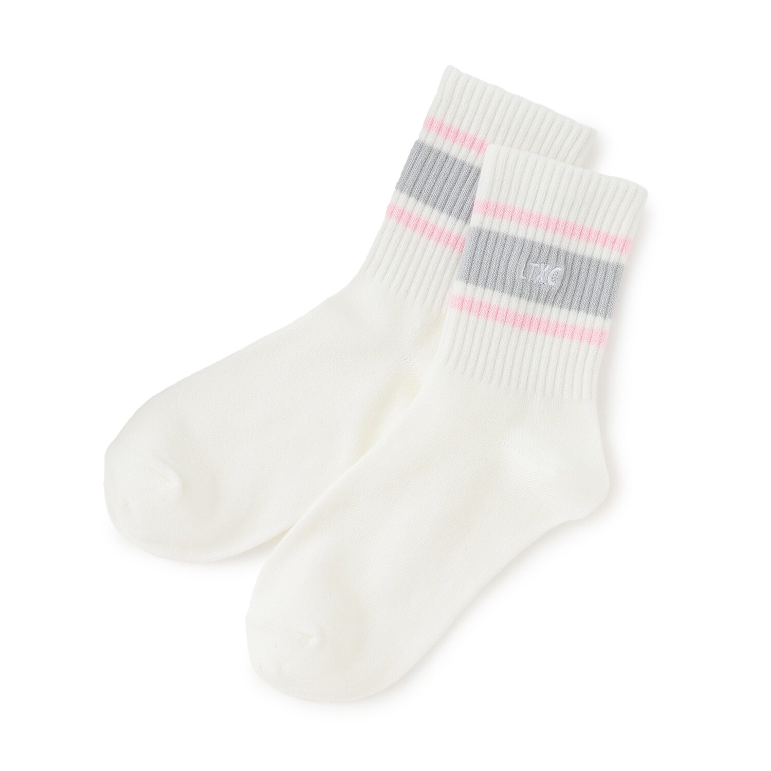 【LTXC】マルチラインクルーソックス