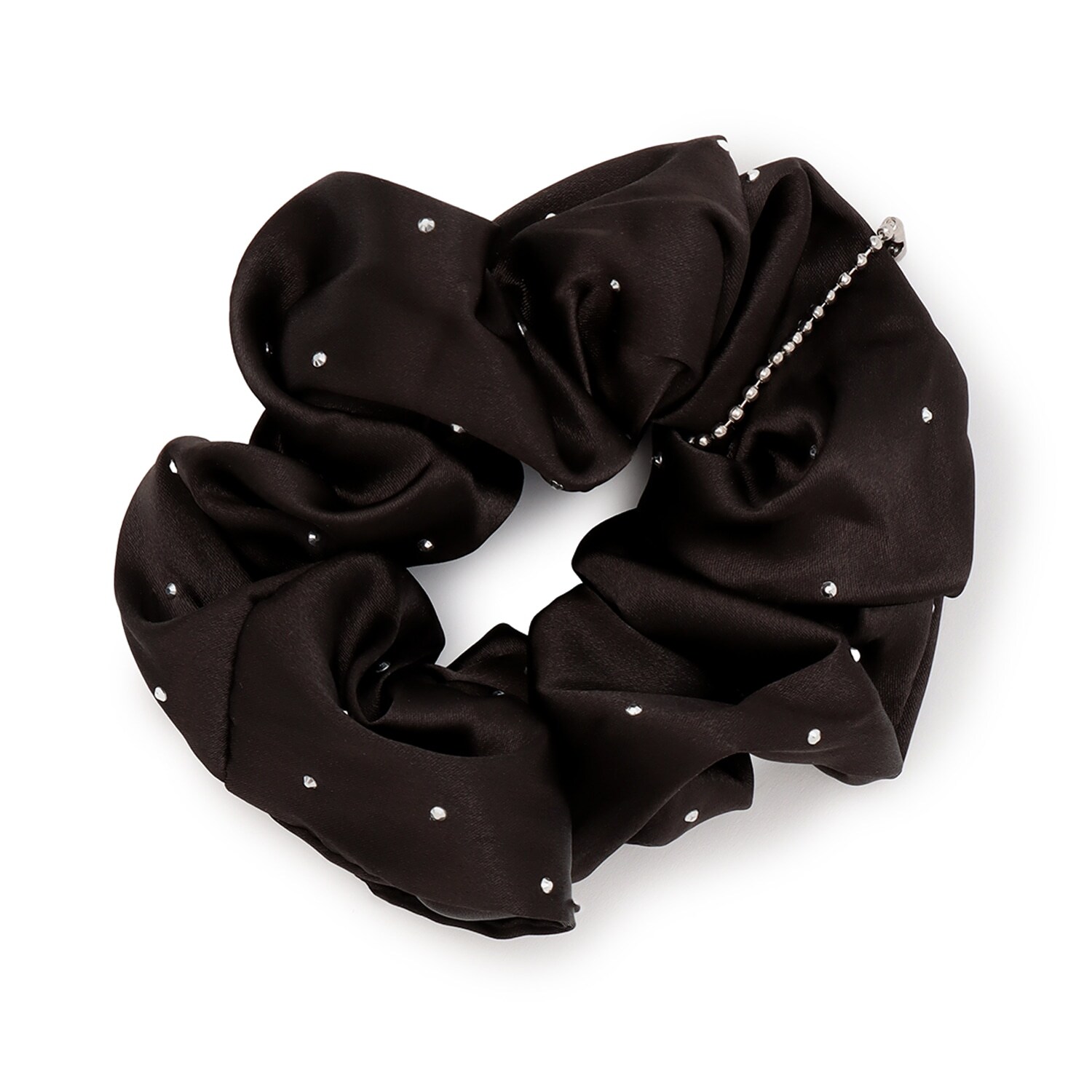 ストーンつきサテンシュシュ