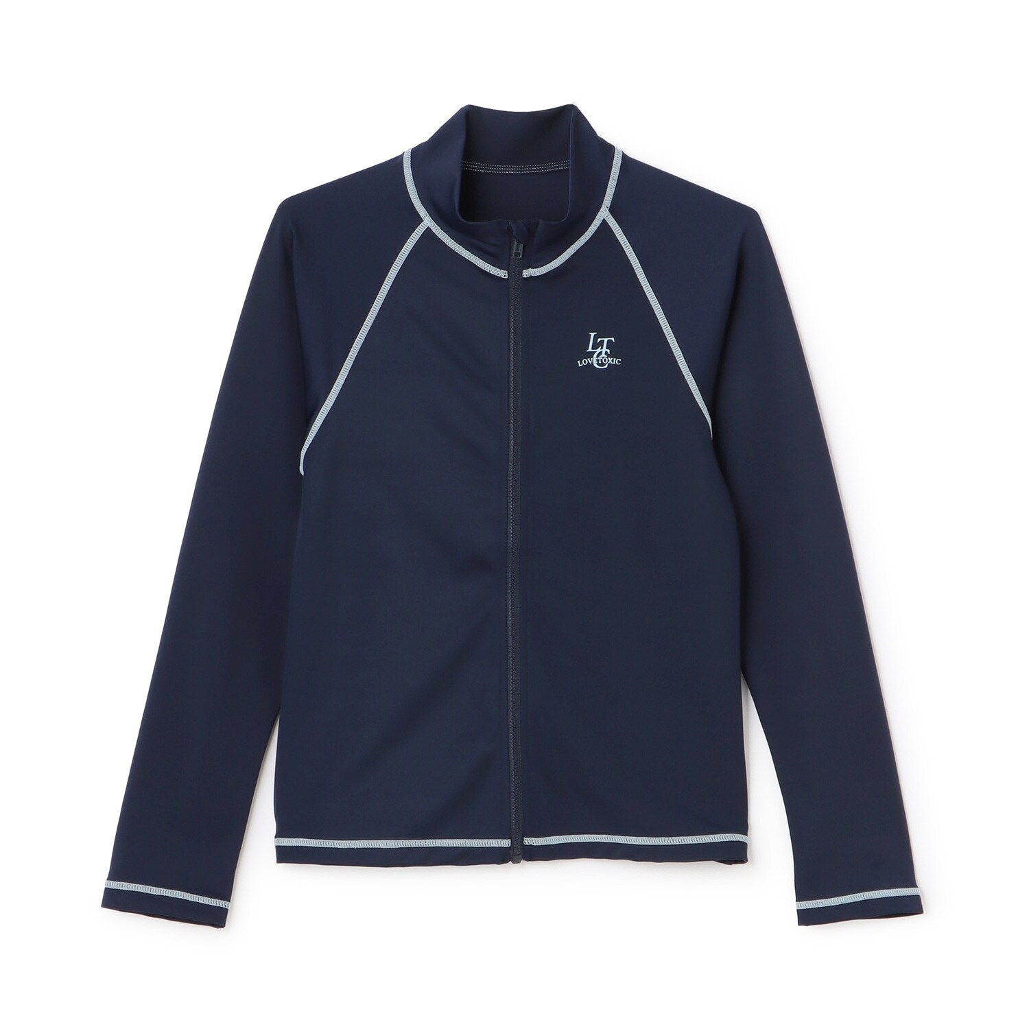 【SWIM】ラブトキ 長袖フルジップラッシュ