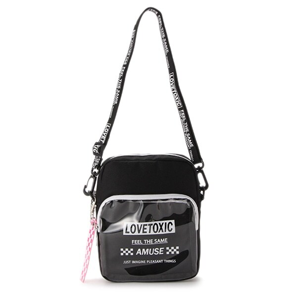 クリアポケットタテ型サコッシュ