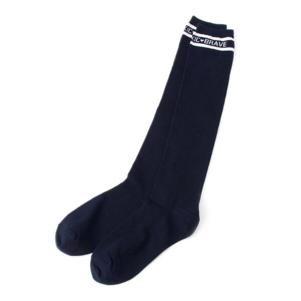 ロゴラインハイソックス