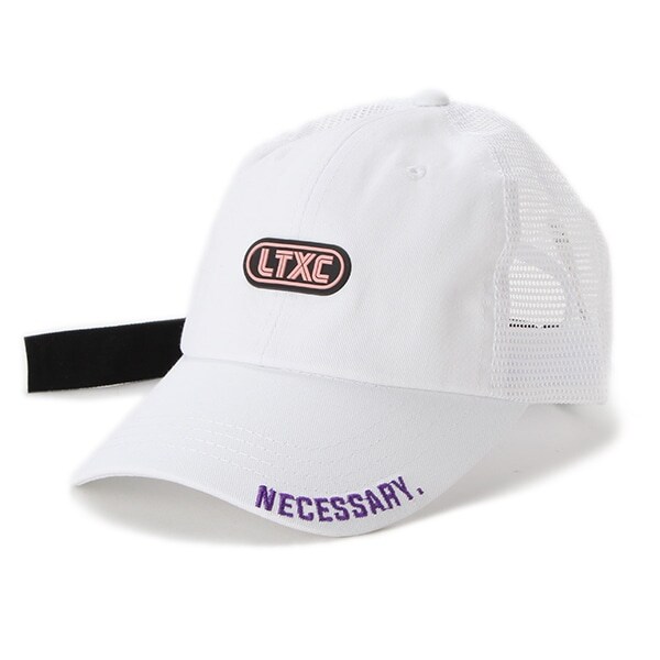 シリコンワッペンメッシュキャップ