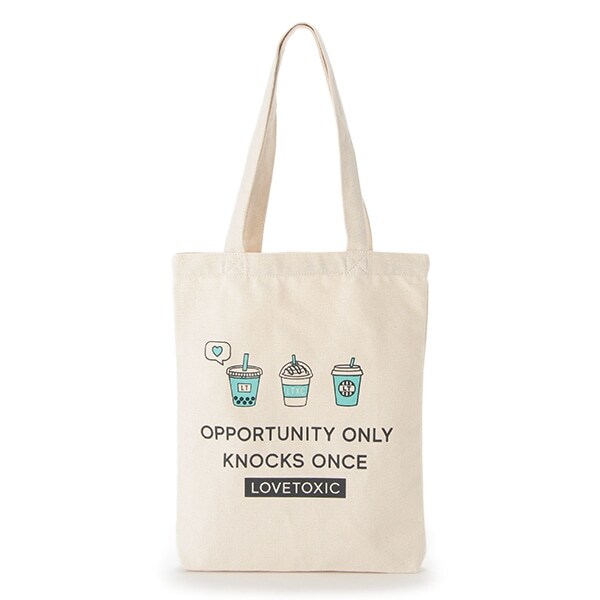 ドリンクプリントトートバッグ