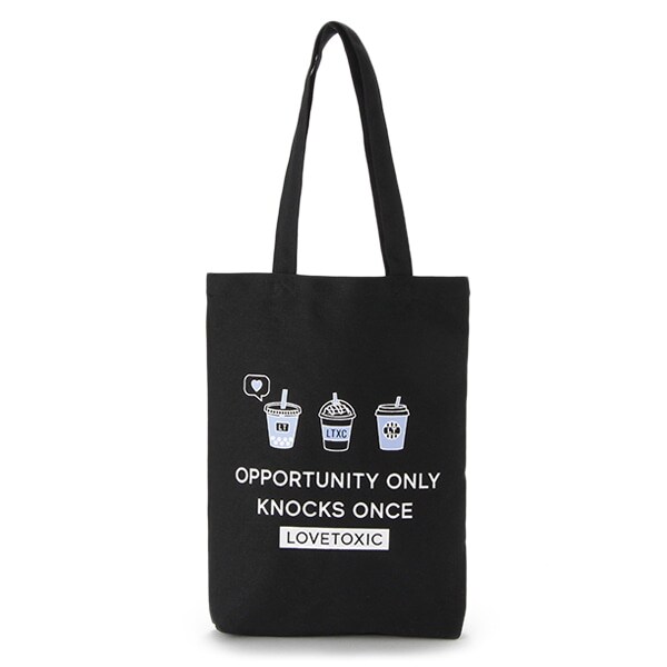 ドリンクプリントトートバッグ