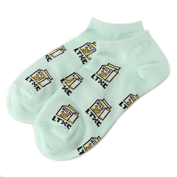 MILKパッケージ総柄スニーカーインソックス