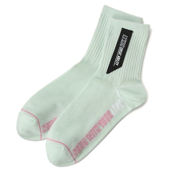 カラーテープクルーソックス