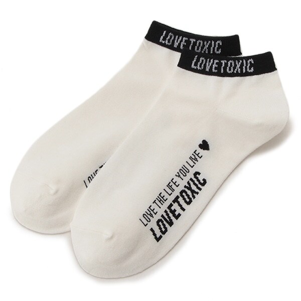 ロゴシンプルスニーカーインソックス