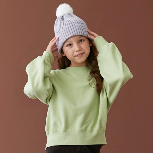 【リンク/裏微起毛】カラートレーナー