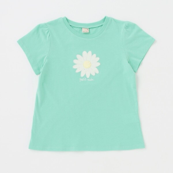 【接触冷感/リンク】モチーフ半袖T