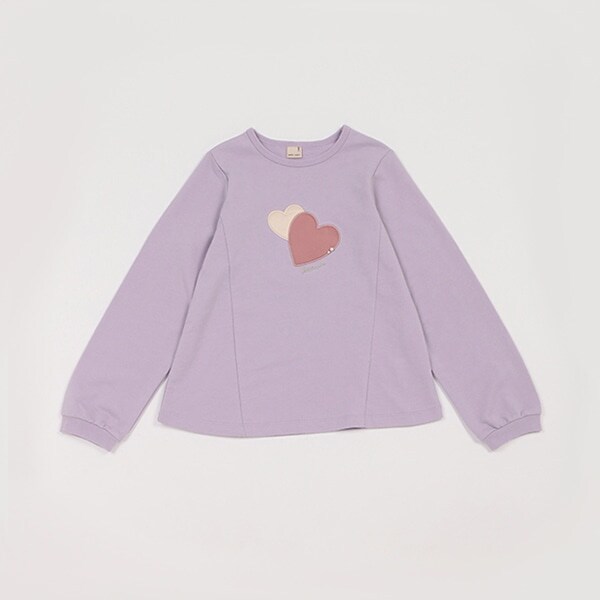 【リンク】ハートモチーフ長袖T（ジュニアサイズ）