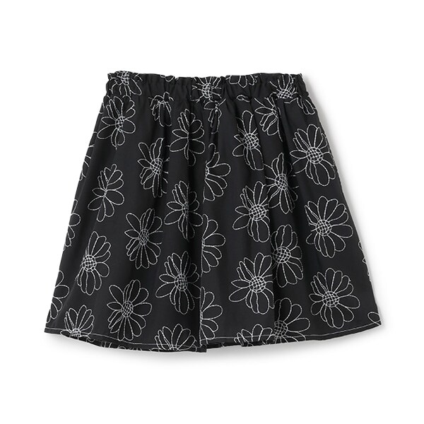 【リンク】花刺しゅうスカート(ジュニア)