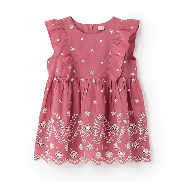 【リンク】インド綿オーバーレースチュニック(ジュニア)